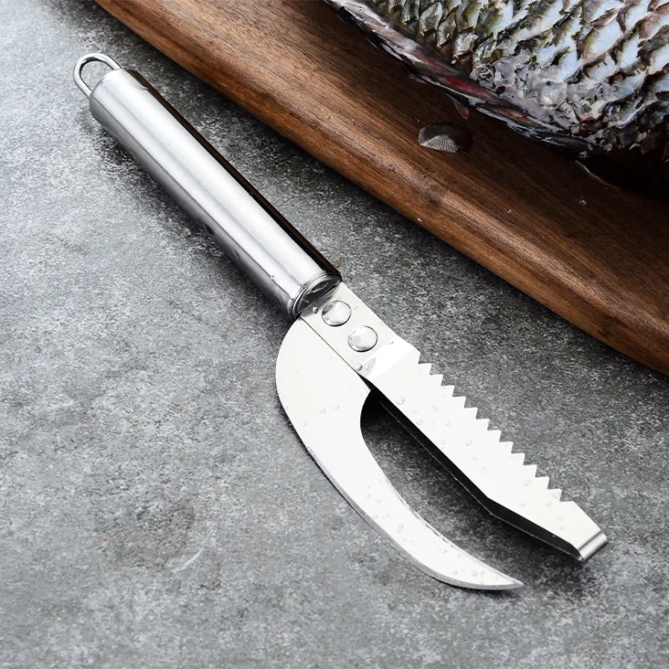 Fish maw kitchen knife - stainless