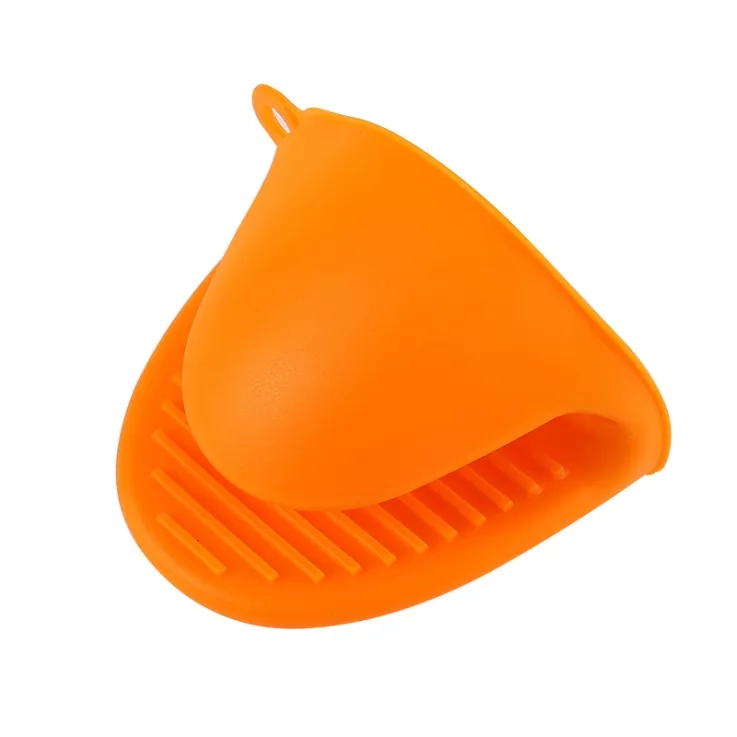 Non-slip silicone baking glove - Orange